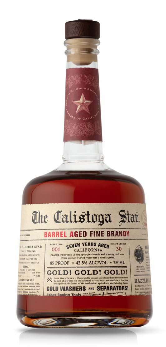 Calistoga Star Barrel-Aged Fine Brandy