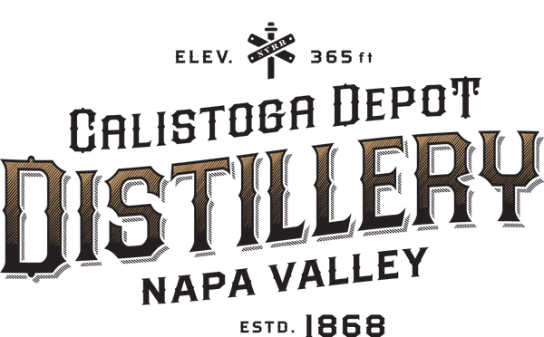 Calistoga Depot Distillery Napa Valley logo